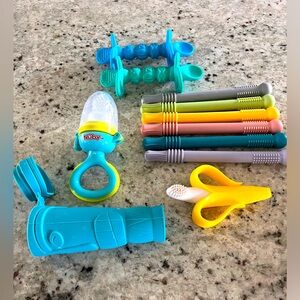Baby teethers/ fruit chewer/popsicle maker